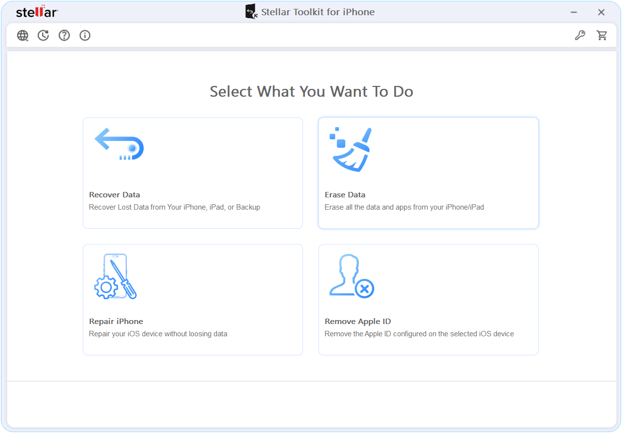 Erase all the data and apps from your iPhone