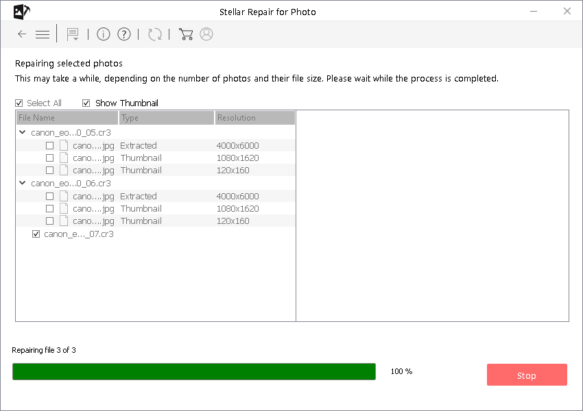 Repair Corrupt JPEG Files